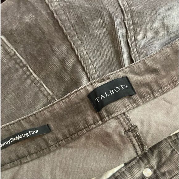 Talbots Corduroy straight leg Pant size 8 - Picture 13 of 13